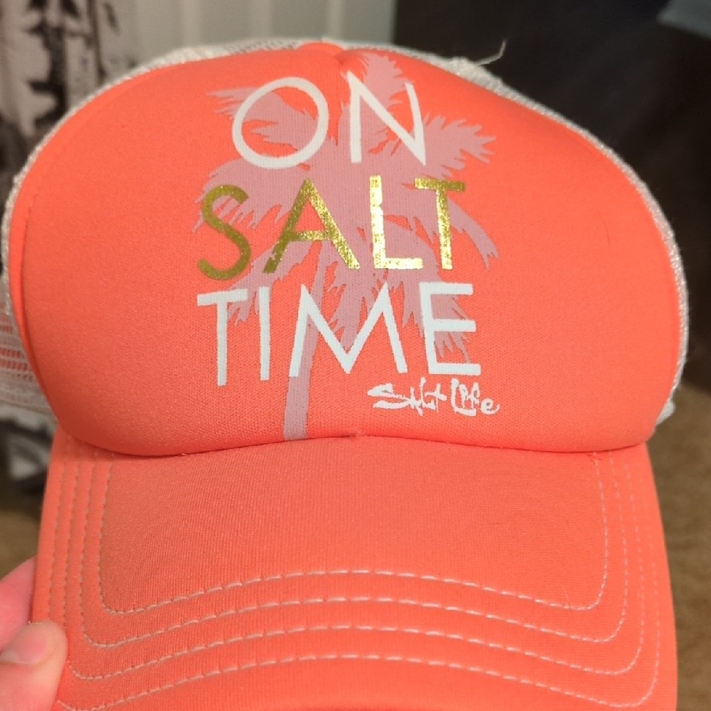 Salt Life Tropical Coral Hat